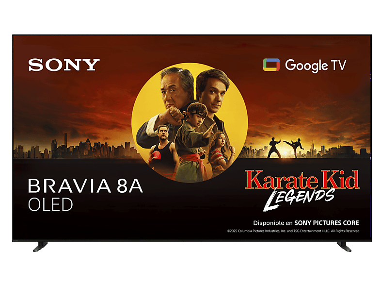 Sony BRAVIA 8A OLED 65" 4K UHD HDR Smart TV con PS5, IMAX Enhanced, Dolby Atmos, Chromecast, AirPlay, 120Hz