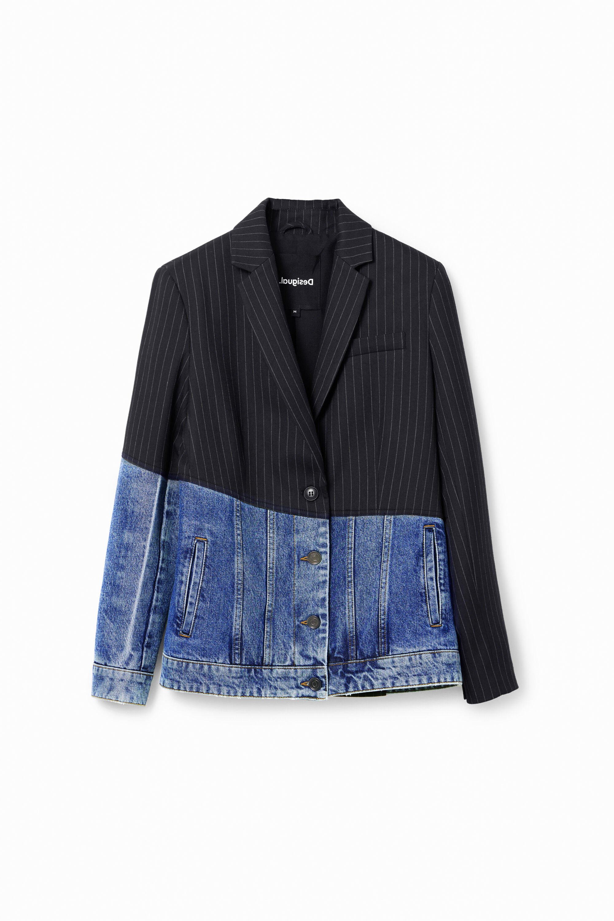 Desigual Blazer Híbrida Denim
