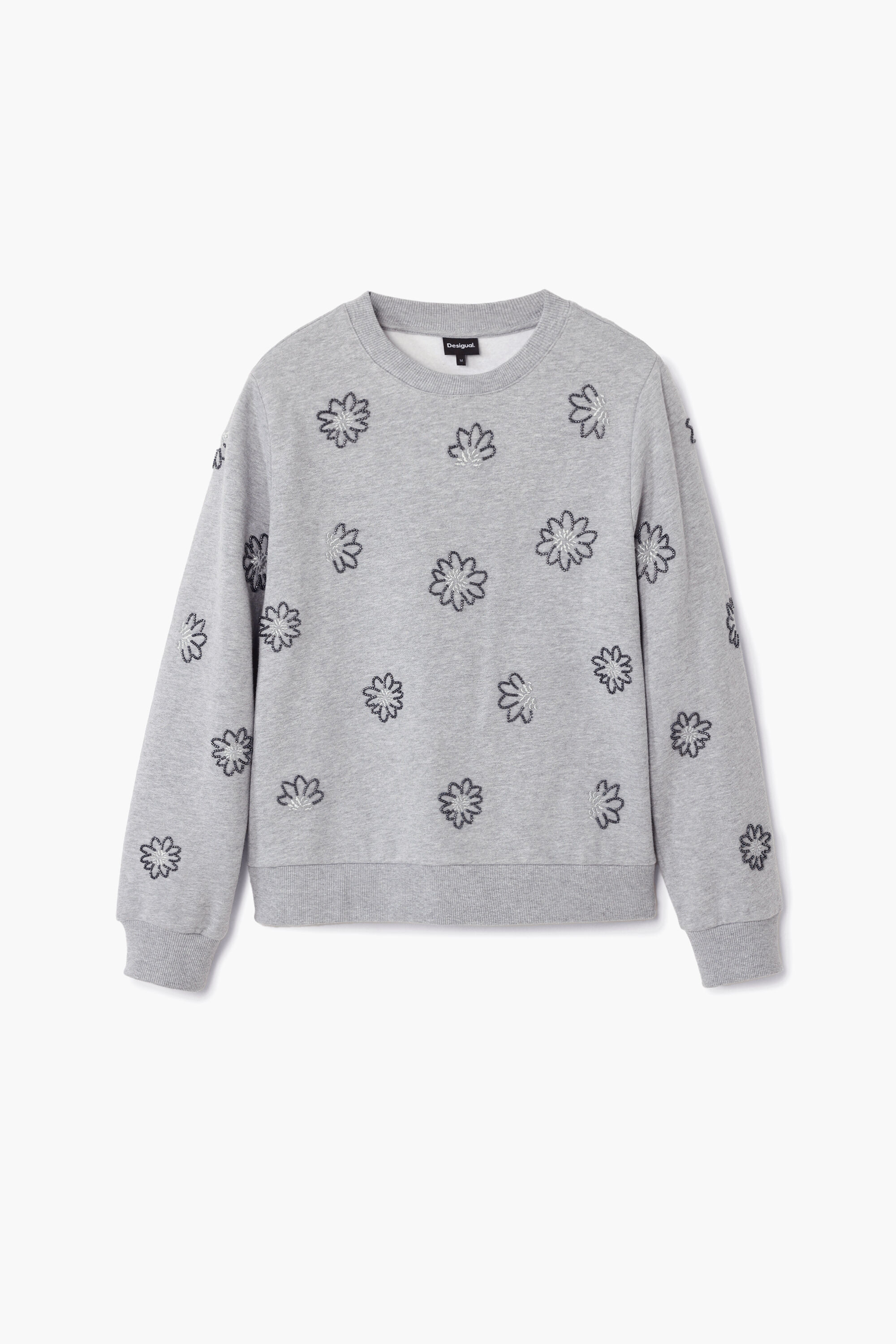 Sudadera Desigual Flores Joya Fehombre