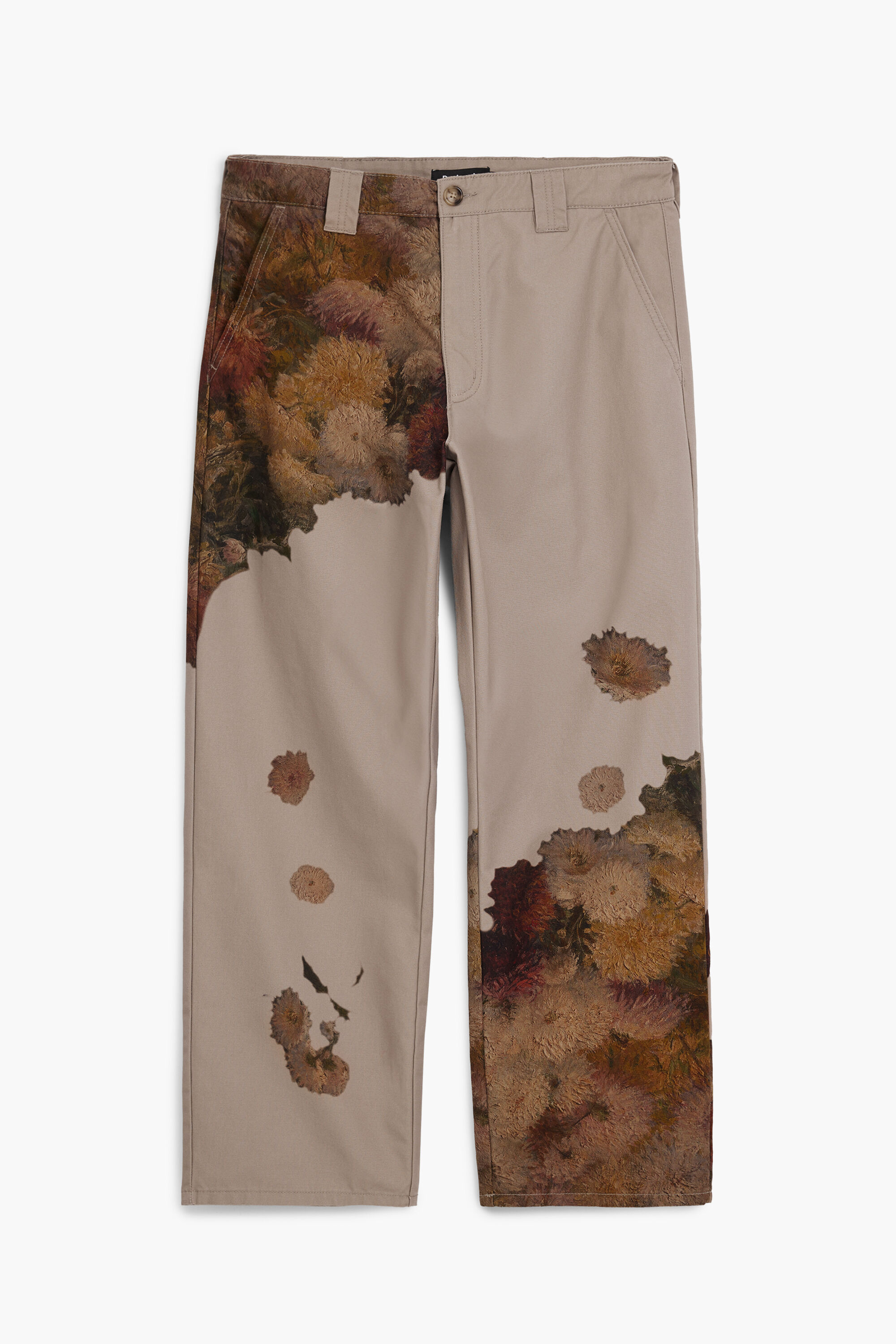 Pantalón estampado flores hombre Desigual