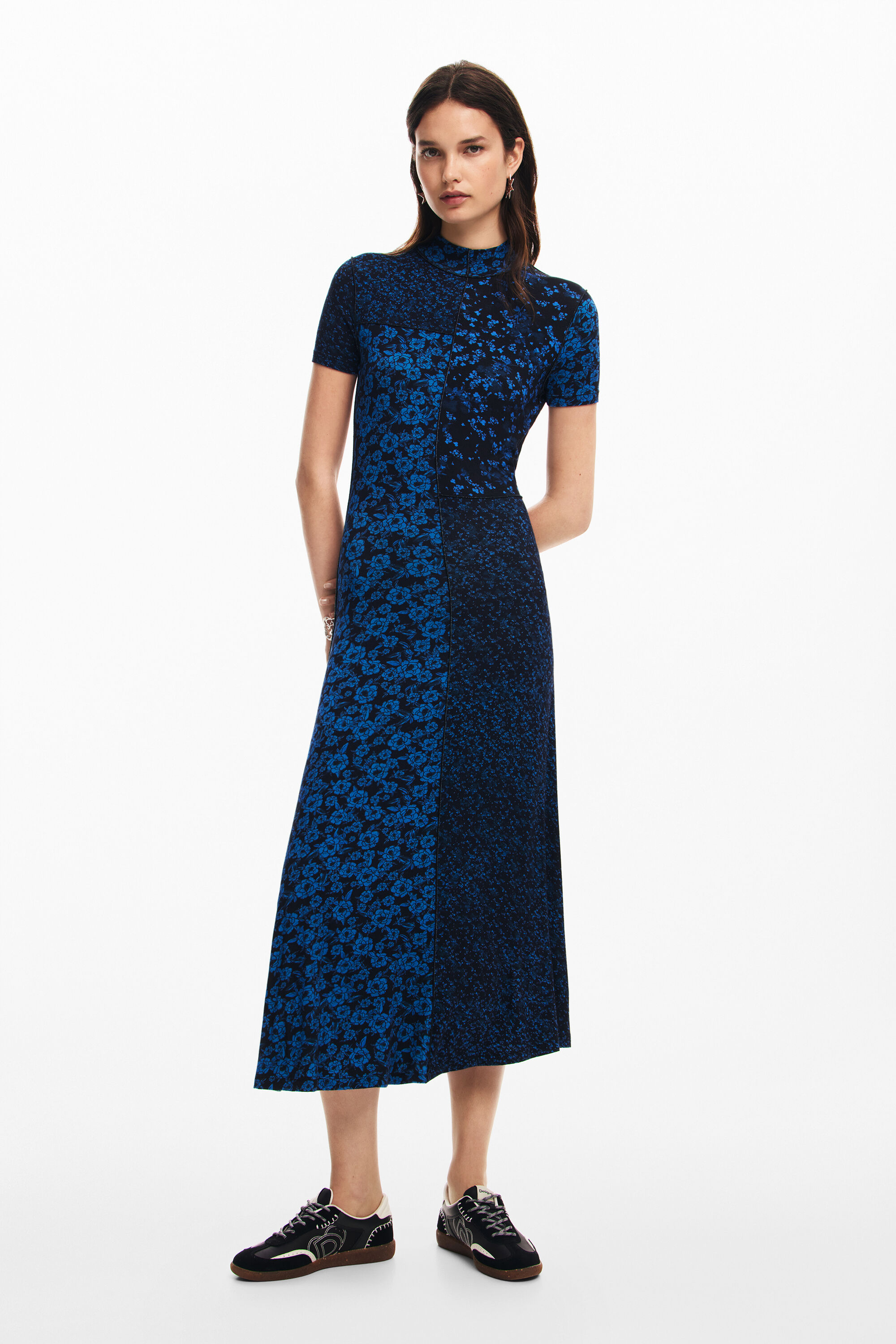 Vestido midi flores fehombre