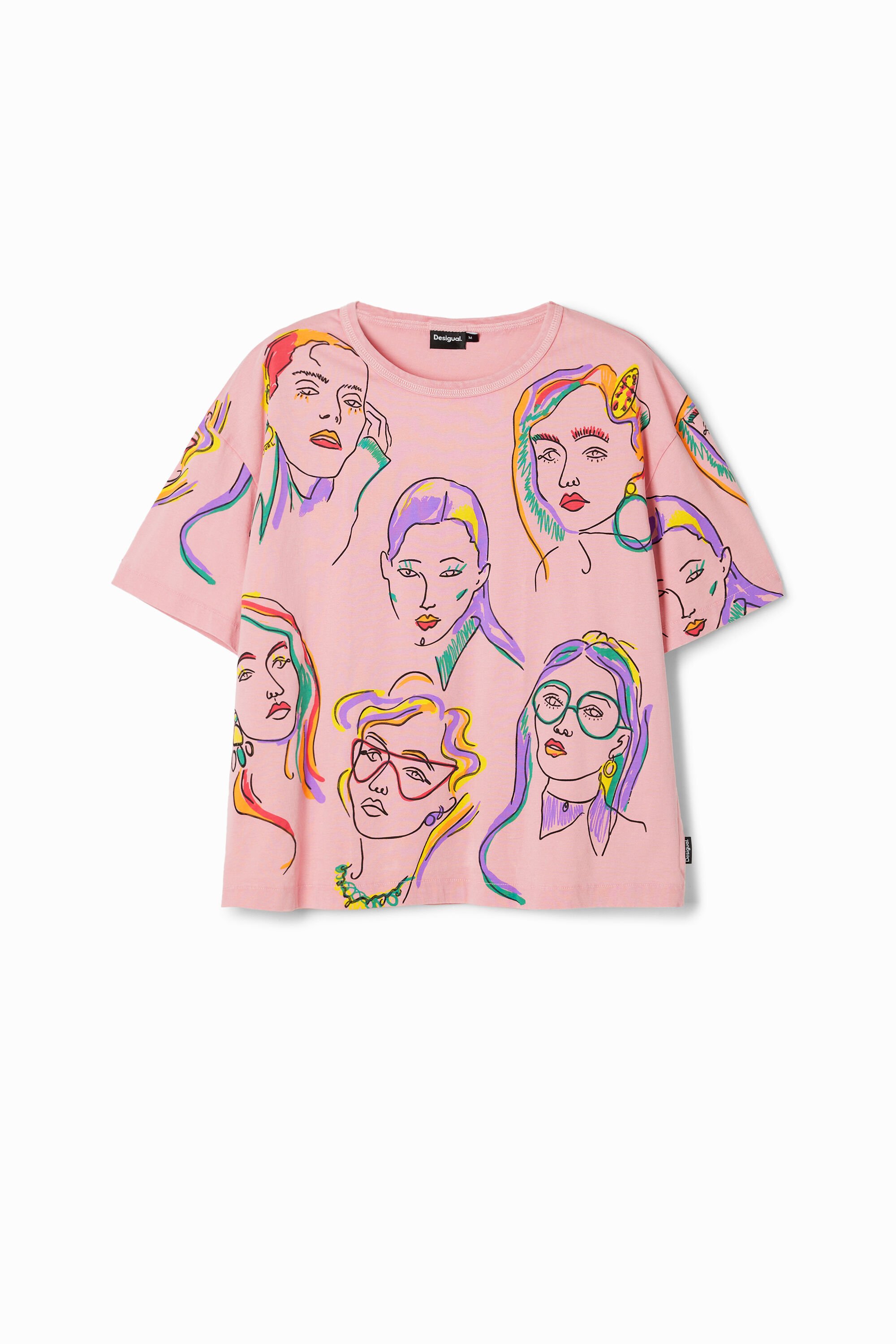 Camiseta Desigual Arty Fe Hombre