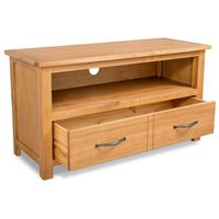 Mueble para TV de madera maciza de roble