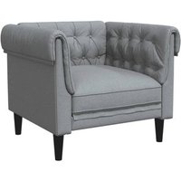 Sillón Chesterfield de Tela