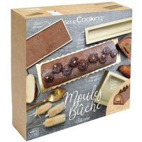 Juego de 3 moldes para tronco de Navidad
