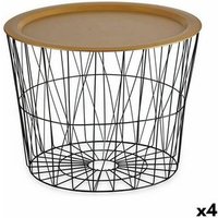 Mesa Auxiliar Metal 62 X 45,5 X 62 Cm (4 Unidades)