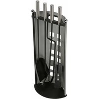 Juego de Accesorios de Chimenea 4 Piezas Perel