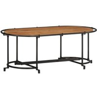 Mesa Auxiliar de Centro Madera Acacia 110x55x40 Cm