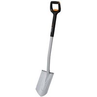Fiskars Pala Xact Telescópica con Borde Puntiagudo