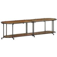 Mueble de TV de Madera Maciza Reciclada 160x42x40 Cm