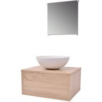 Conjunto Mueble y Lavabo 3 Piezas