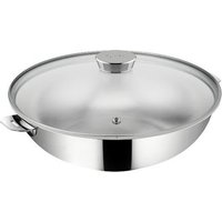Wok con Tapa Lagostina 26cm Acero Inoxidable