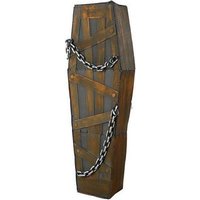 Tumba Decorativa Halloween Marrón 160 X 52 Cm