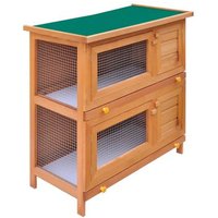 Casa para animales pequeños / Jaula conejera madera