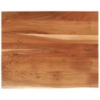 Tablero Rectangular de Madera de Acacia Borde Vivo 90x80x3.8 cm