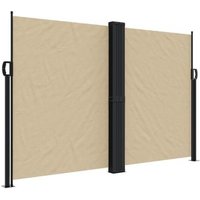 Toldo Lateral Retráctil Beige 160x600 Cm