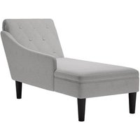 Tumbona con Almohada y Reposabrazos Vidaxl
