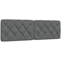 Cabecero de Cama Acolchado Tela 160 cm Vidaxl