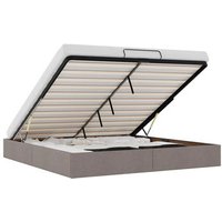 Estructura Cama Otomana Tela 160x200cm Vidaxl