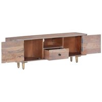 Mueble TV de Madera Maciza de Acacia 118x30x40 Cm