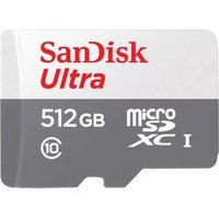 Tarjeta microSDXC SanDisk Ultra 512 GB UHS-I Clase 10 SDSQUNR-512G-GN3MN