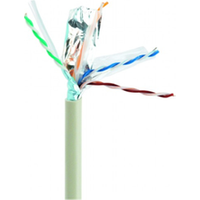 Bobina Cable Gembird Cat6 FTP Premium CCA Sólido 305m
