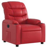 Sillón Reclinable de Cuero Sintético Cfw93700