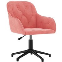 Silla de Oficina Giratoria de Terciopelo