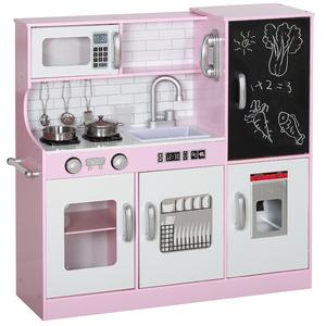Cocina infantil con almacenaje Homcom