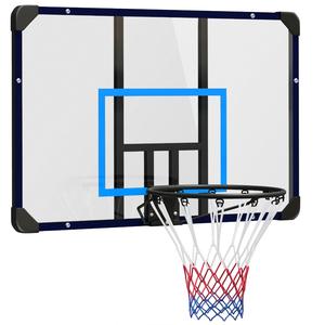 Homcom - Tablero con canasta de baloncesto para pared