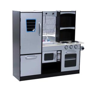 Cocina de Juguete Homcom con Horno Microondas