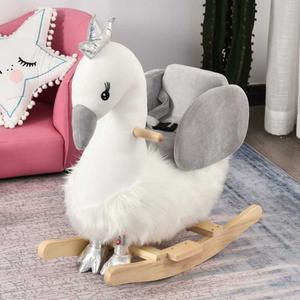 Homcom Caballito Balancín Cisne