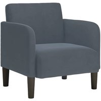 Sillón con reposabrazos terciopelo 54 cm Vidaxl