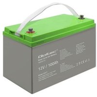 Qoltec Batería De Gel De Ciclo Profundo 12V 100Ah
