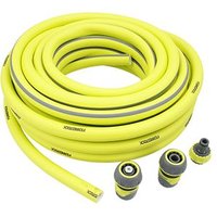 Ferrestock Manguera de Jardín 15 Metros 3/4" Antitorsión PVC