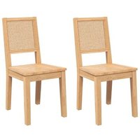 Pack 2 Sillas de Comedor y Cocina Madera Maciza