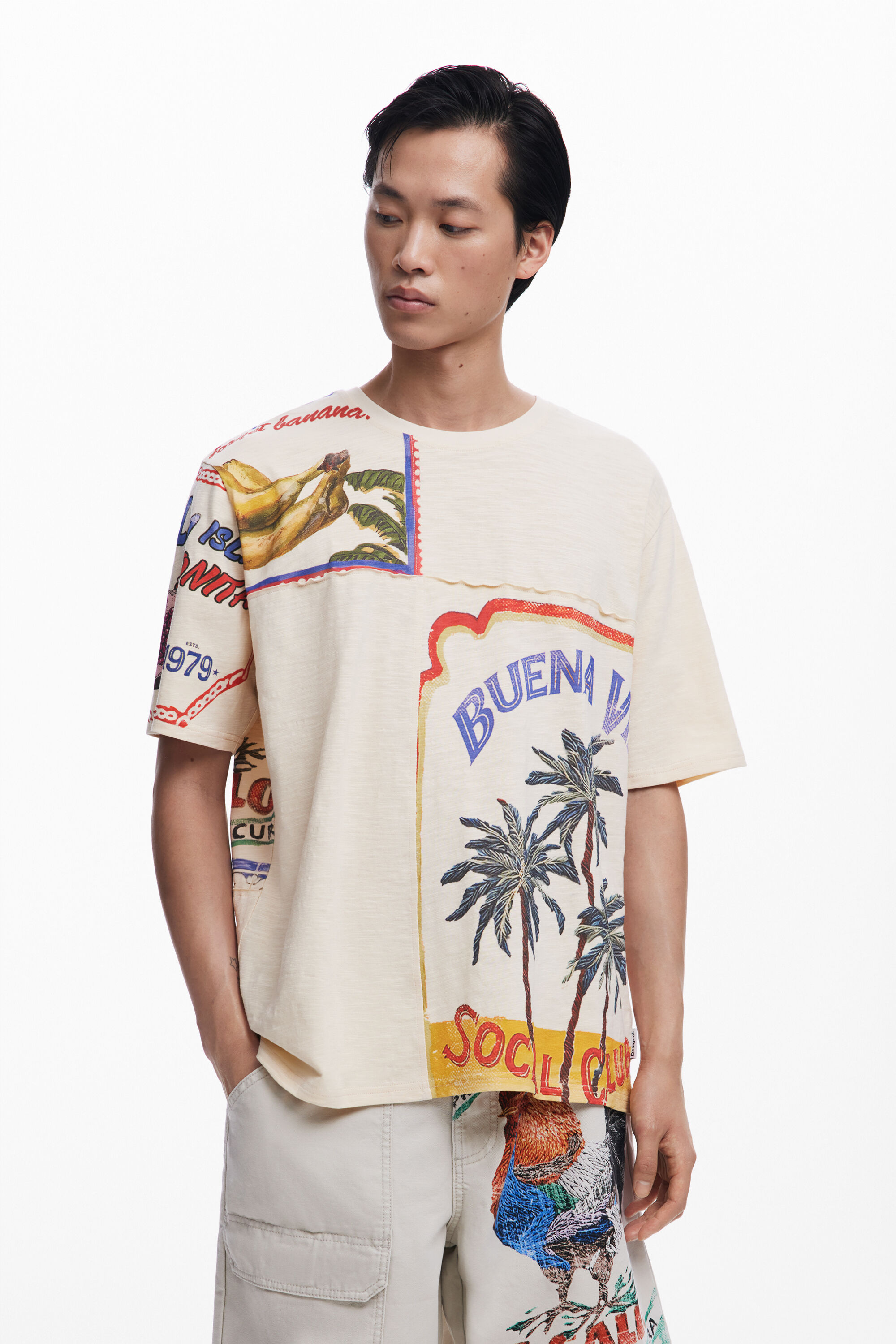 Camiseta postales BuenaVida hombre
