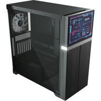 Valkyrie Vk02 Gabinete Gamer Mid-Tower con Pantalla LCD y Lateral de Cristal