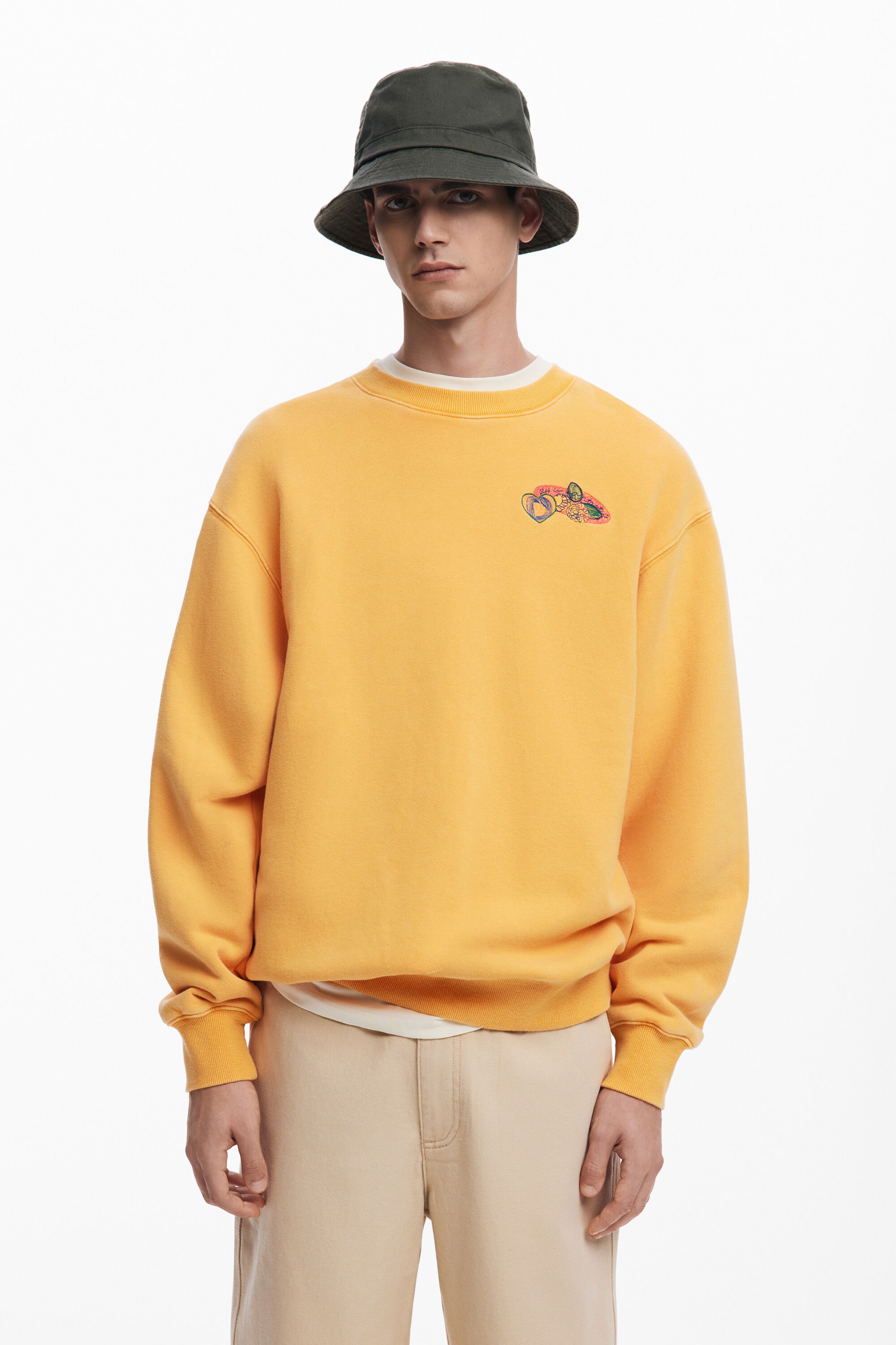 Sudadera bordados hombre Desigual