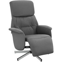 Sillón Reclinable con Reposapiés de Tela