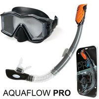 Set de Buceo Intex Aqua Pro con Tubo Respirador, Gafas y Máscara