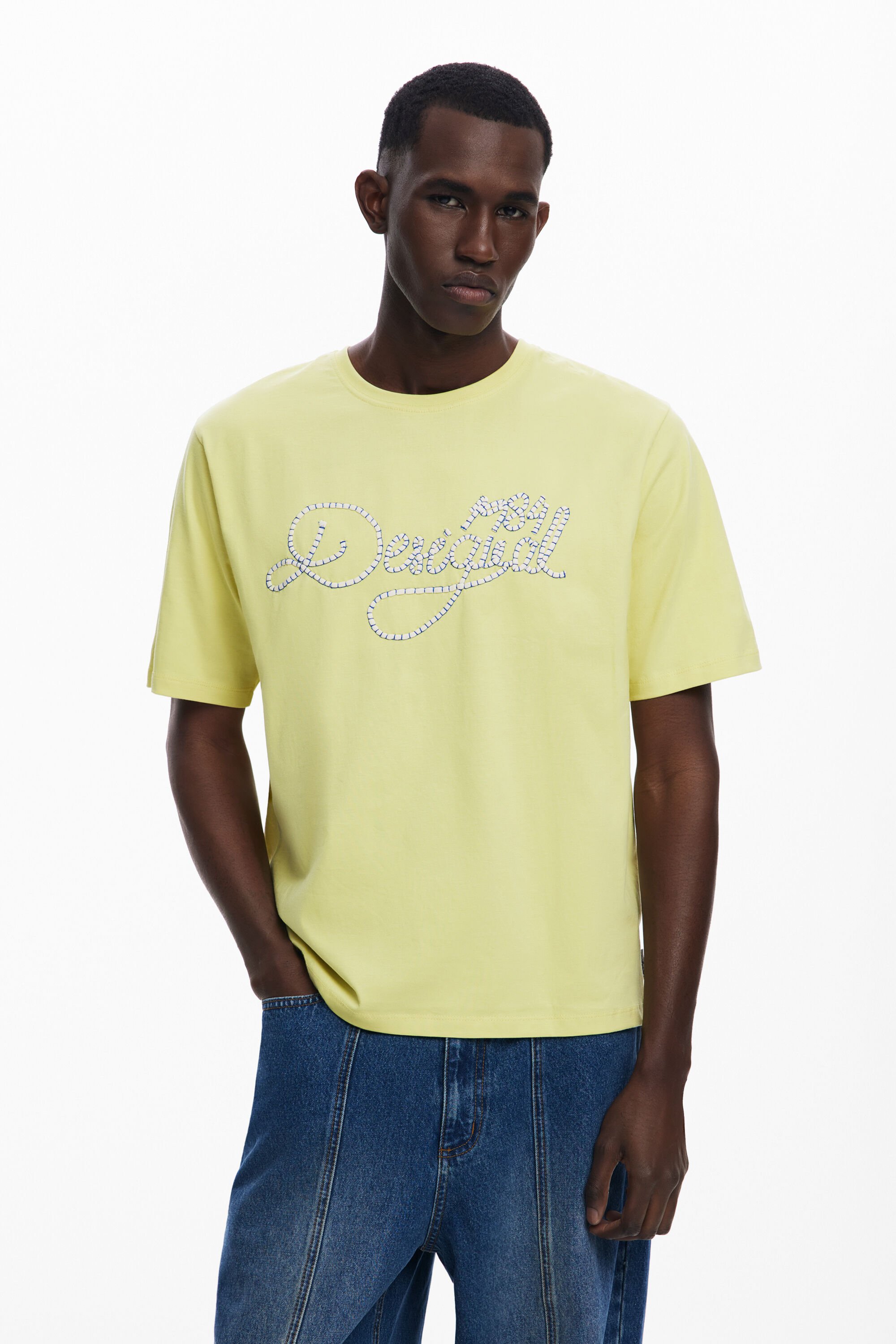 Camiseta Desigual Manga Corta 1984 Hombre