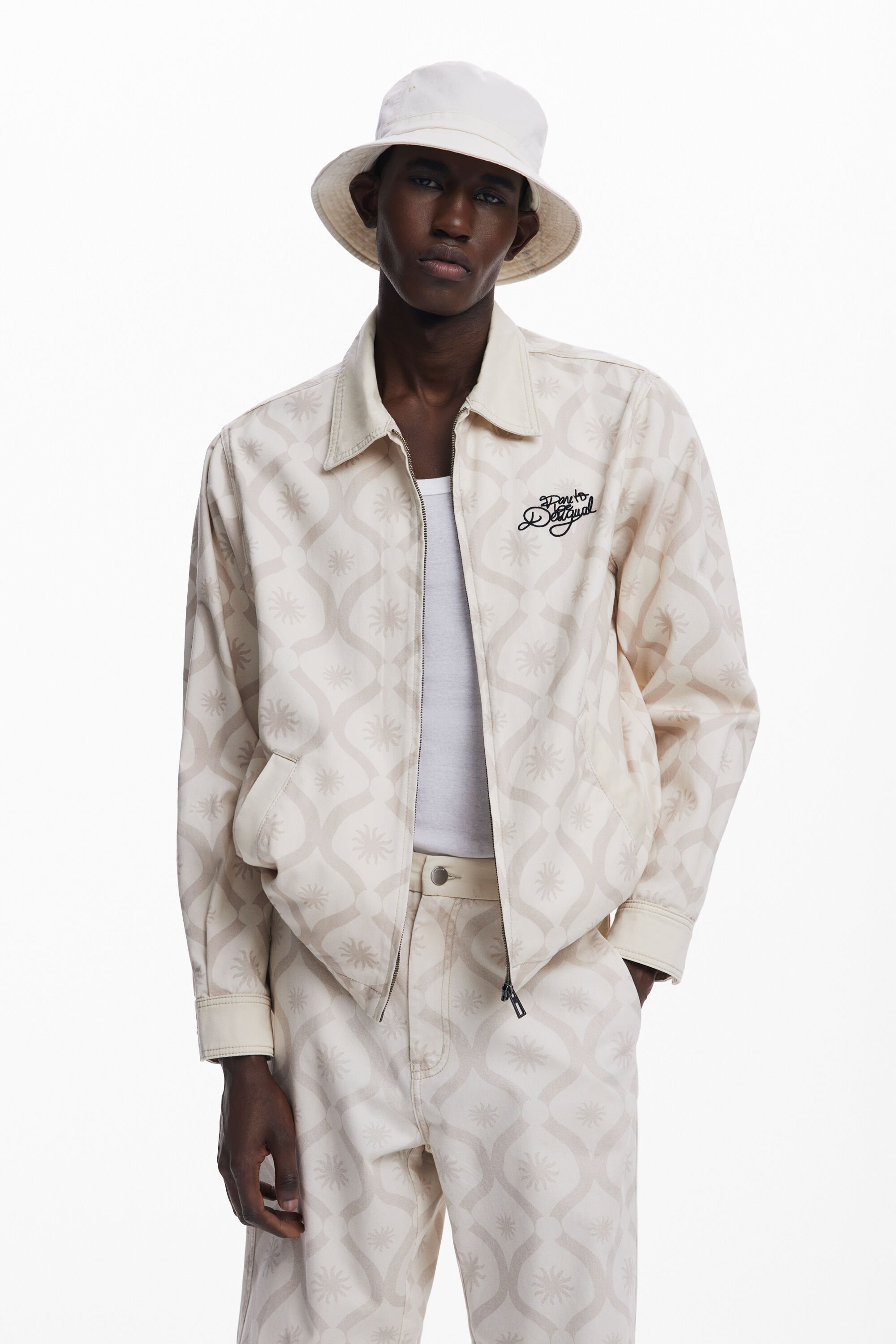 Chaqueta Desigual "Cenefas Soles" para Hombre