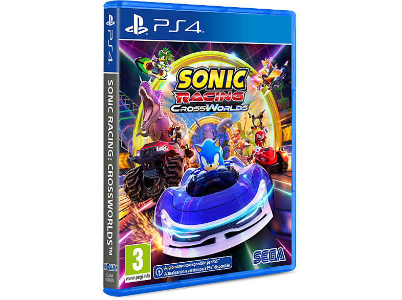 PS4 Sonic Racing Transformed