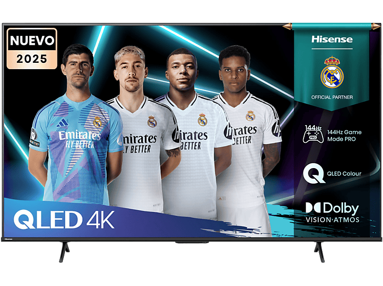 TV QLED 55" Hisense 55E7Q PRO, 4K UHD, Smart TV, HDR, Dolby MS12, Quantum Dot, Procesador MT9618