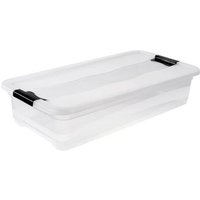 Cubo de Almacenaje Plástico Transparente 33 L