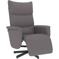 Sillón Reclinable con Reposapiés CW605990 en Cuero Sintético