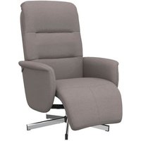 Sillón Reclinable con Reposapiés de Tela CFW611405