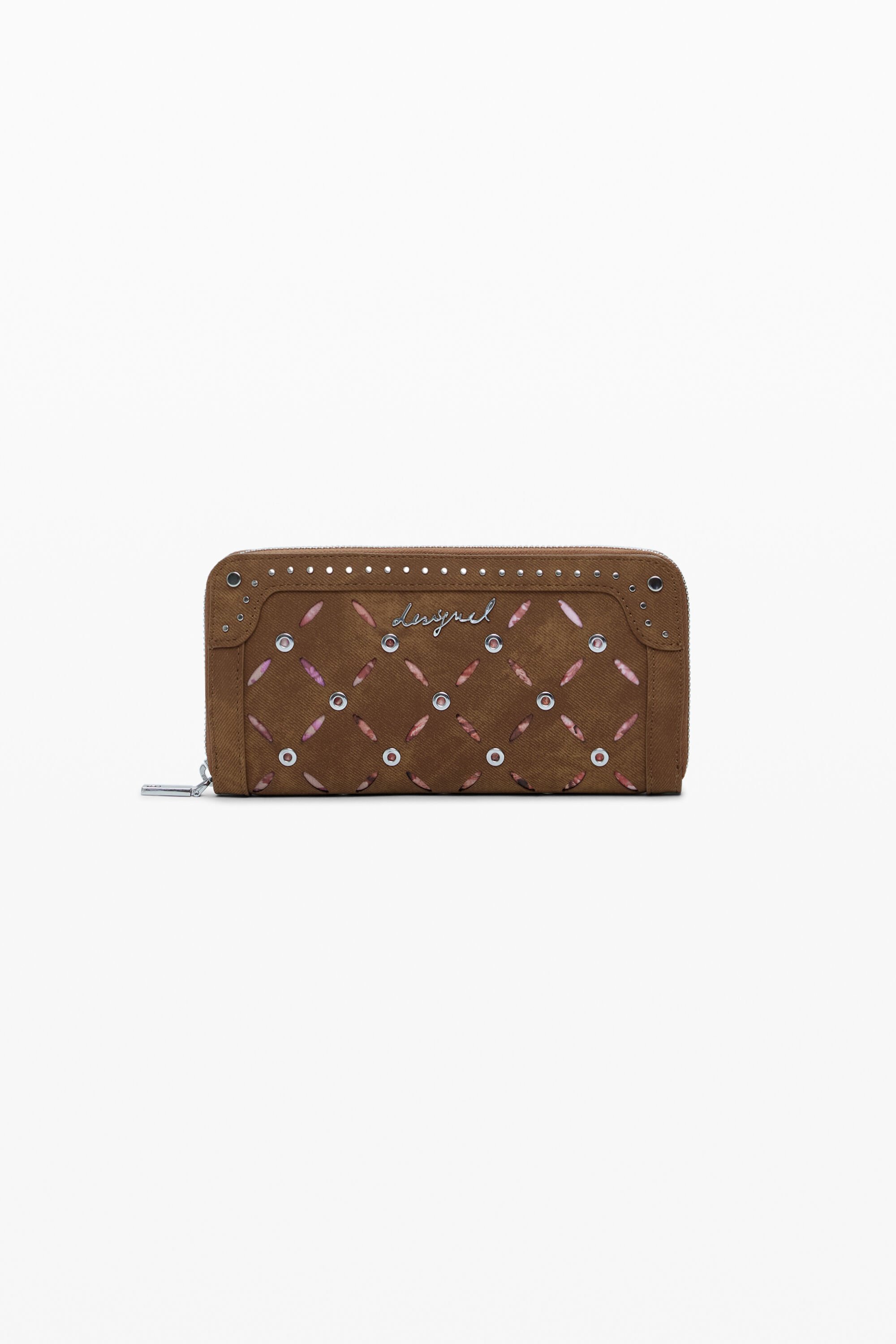 Desigual Monedero Grande con Tachuelas