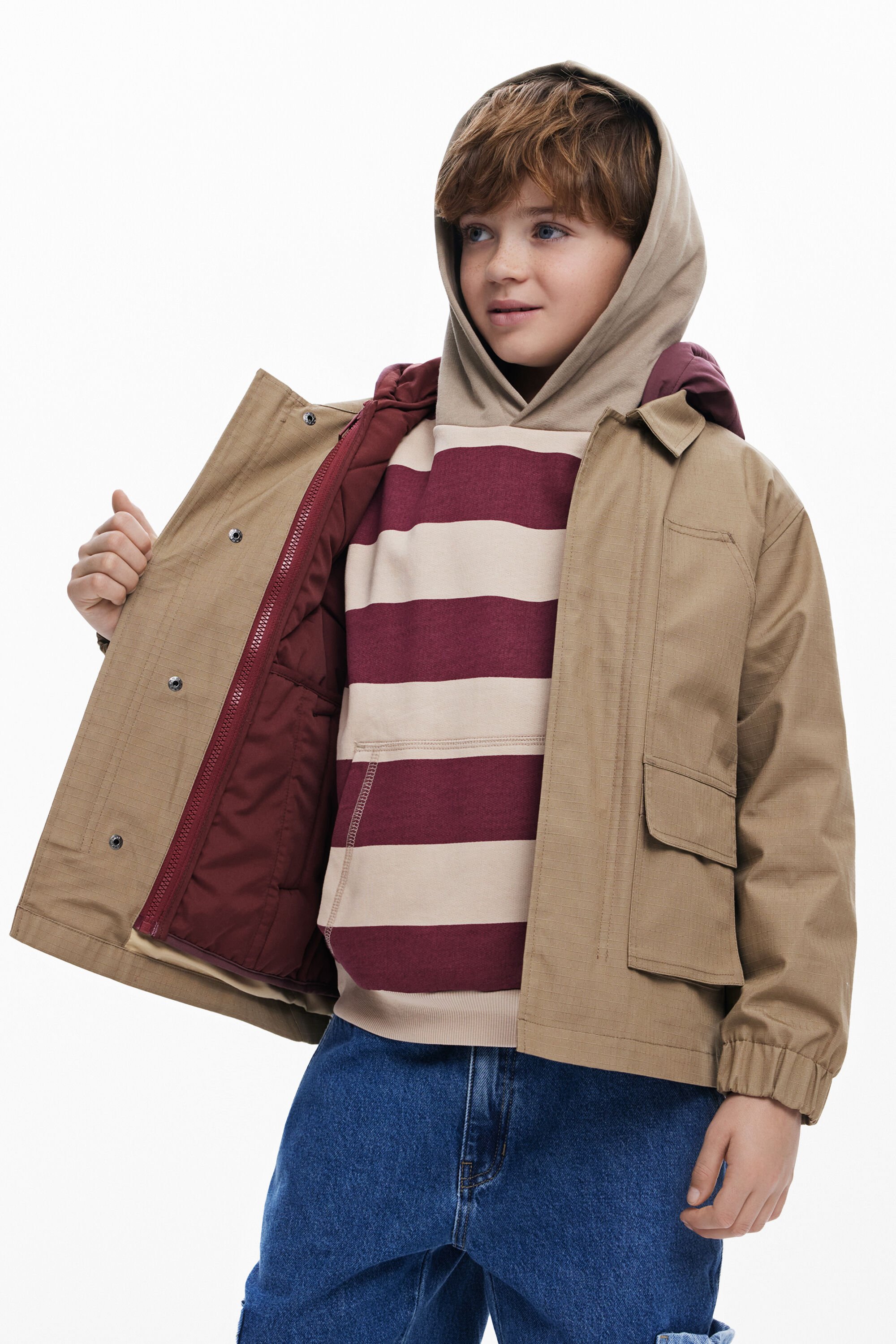Desigual Parka Utility desmontable hombre